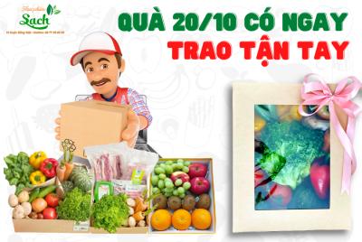 combo rau củ quả ngày 20 tháng 10