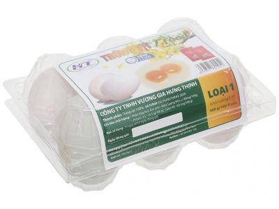 Sỉ Hộp 6 trứng vịt T.Food 6 trứng